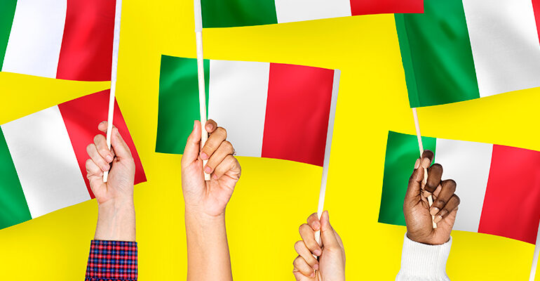 bandeiras da Italya