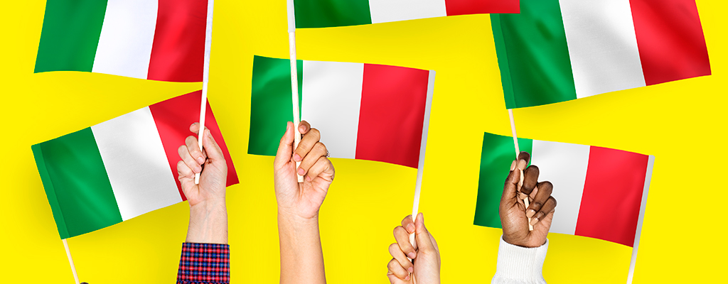 bandeiras da Italya